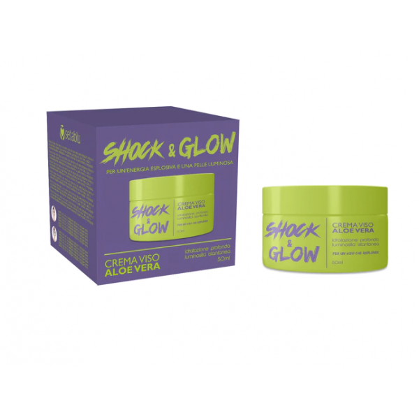Setablu Shock&Glow Крем за лице с Алое Вера, 50мл.