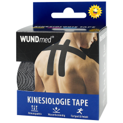 Wundmed Кинезиологочна лента черна