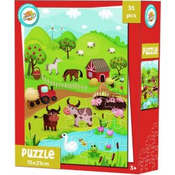 Toy Universe мини пъзел Ферма 35 части