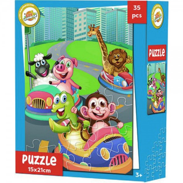 Toy Universe мини пъзел Животни 35 части