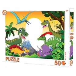 Toy Universe Пъзел Динозаври 50 части