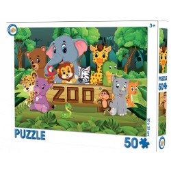 Toy Universe Пъзел Зоопарк 50 части