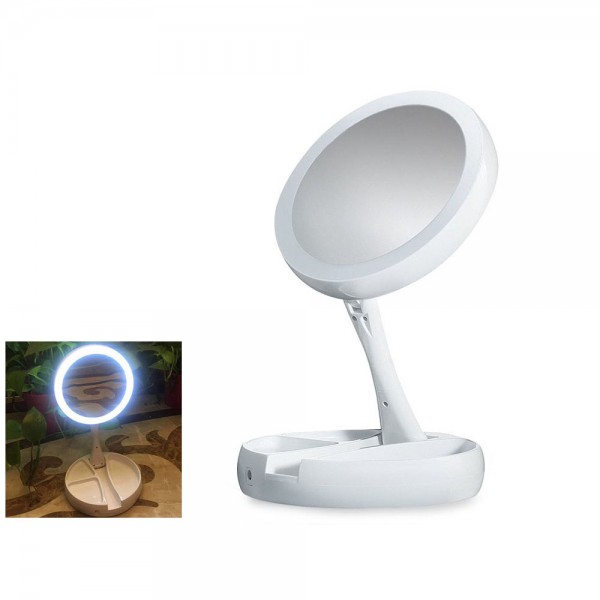 Led Козметично огледало, въртящо се