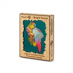 Wood Trick 3D Пъзел Bright Parrot