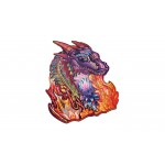 Wood Trick 3D Пъзел Wizard Dragon