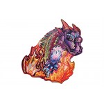 Wood Trick 3D Пъзел Wizard Dragon